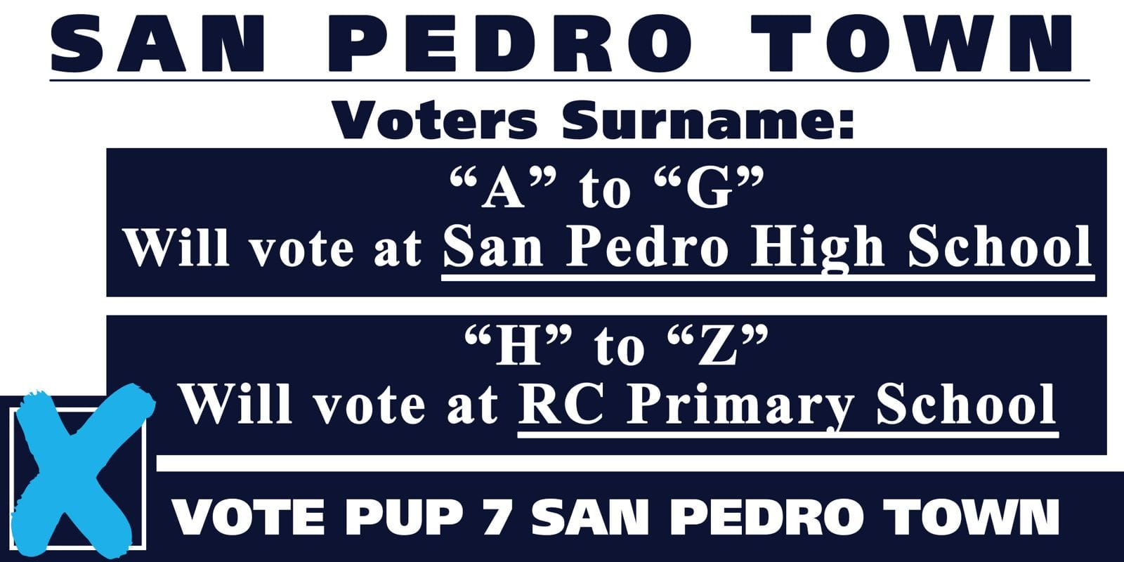 Polling stations in Ssan PEdro