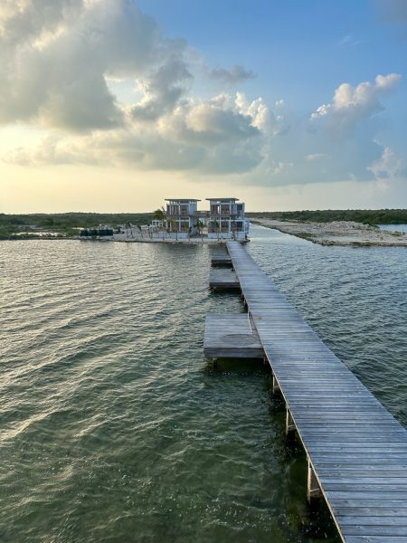 Huge Dock at Aruna Resort
