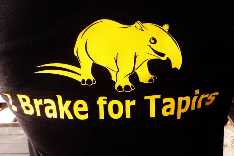 14 Brake for Tapir shirt