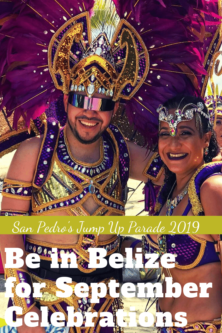 September celebrations in San Pedro Belize - the parade on the 21st and why you should visit Belize in September!