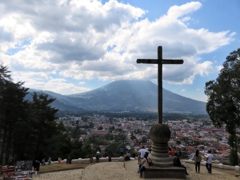 Cross Lookout over Antigua Guatemala