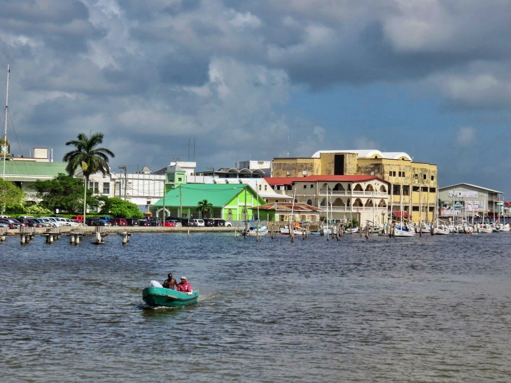 River in Belize City