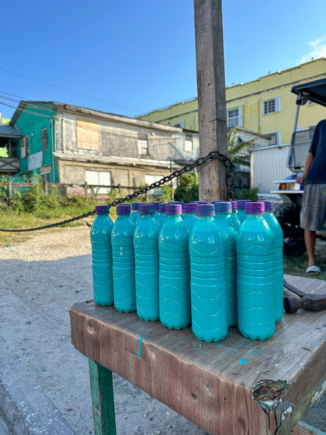 Bottles of paint for sale