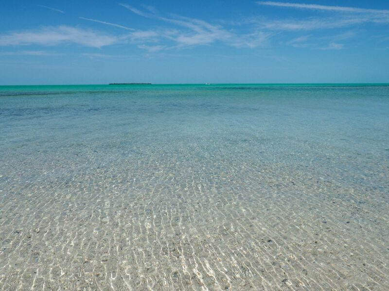 Casa Nova beach and swimming area