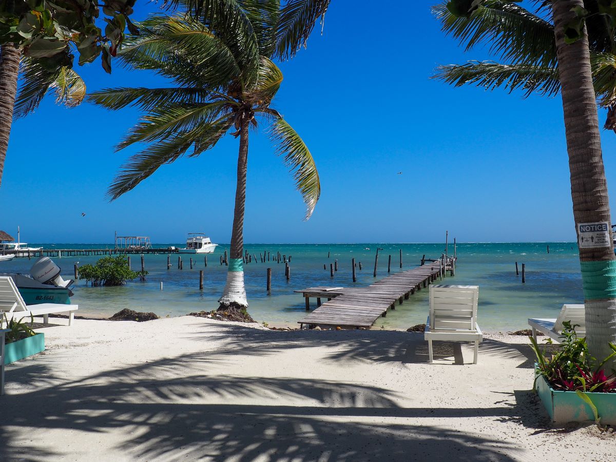 Caye Caulker dock