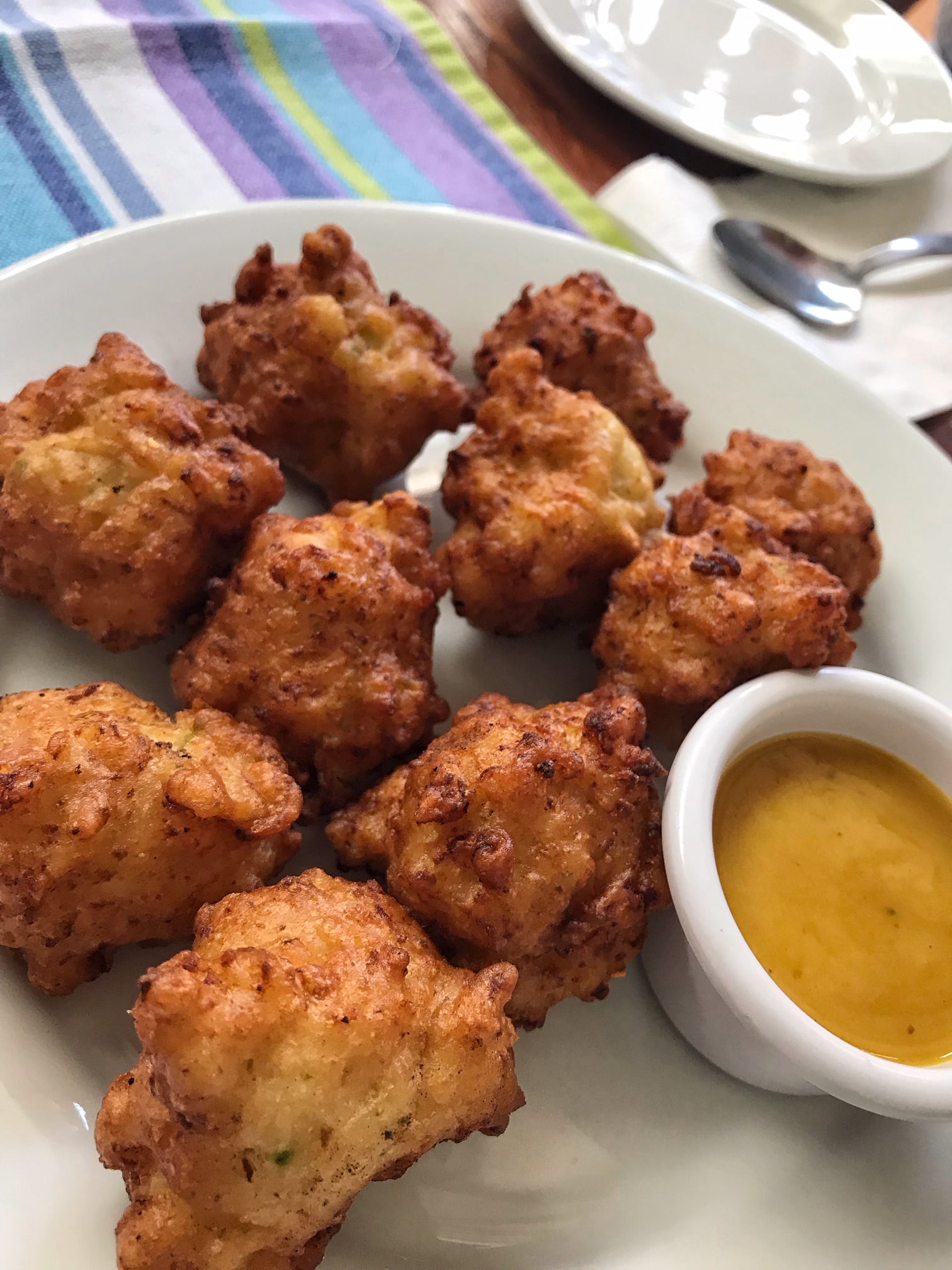 Conch Fritters at El Fogon
