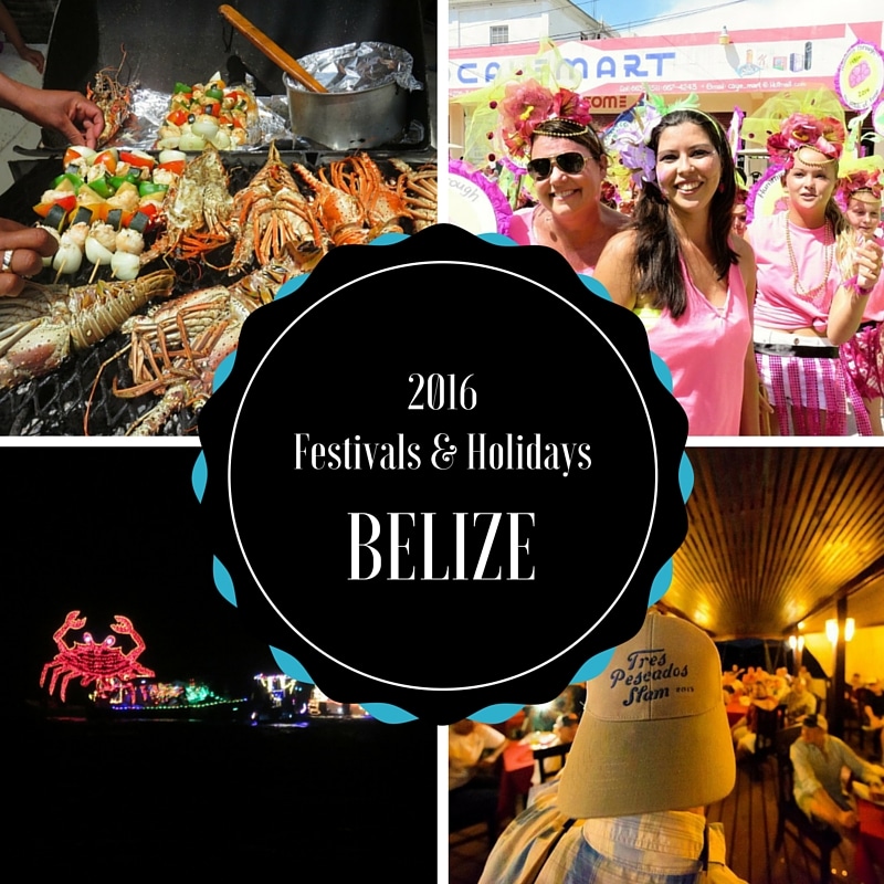2016 Holidays of Belize