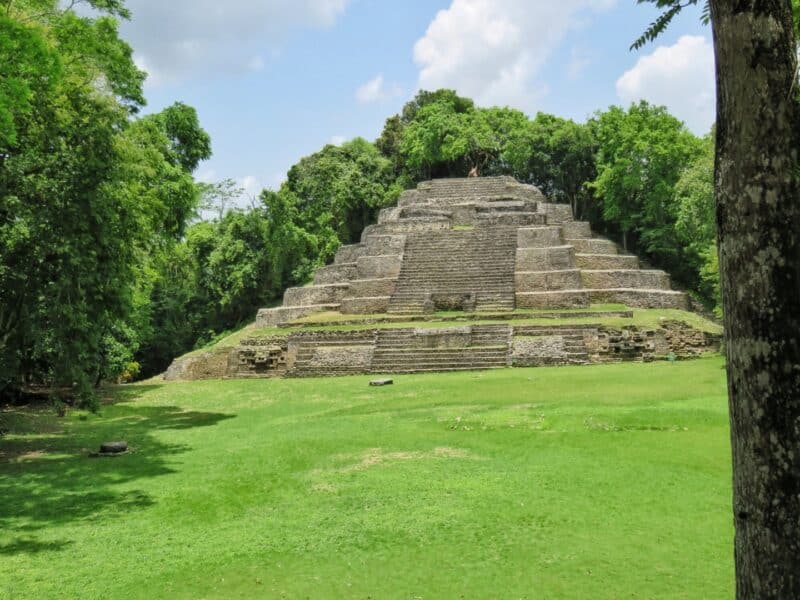 The Jaguar Temple, Lamanai, Belize