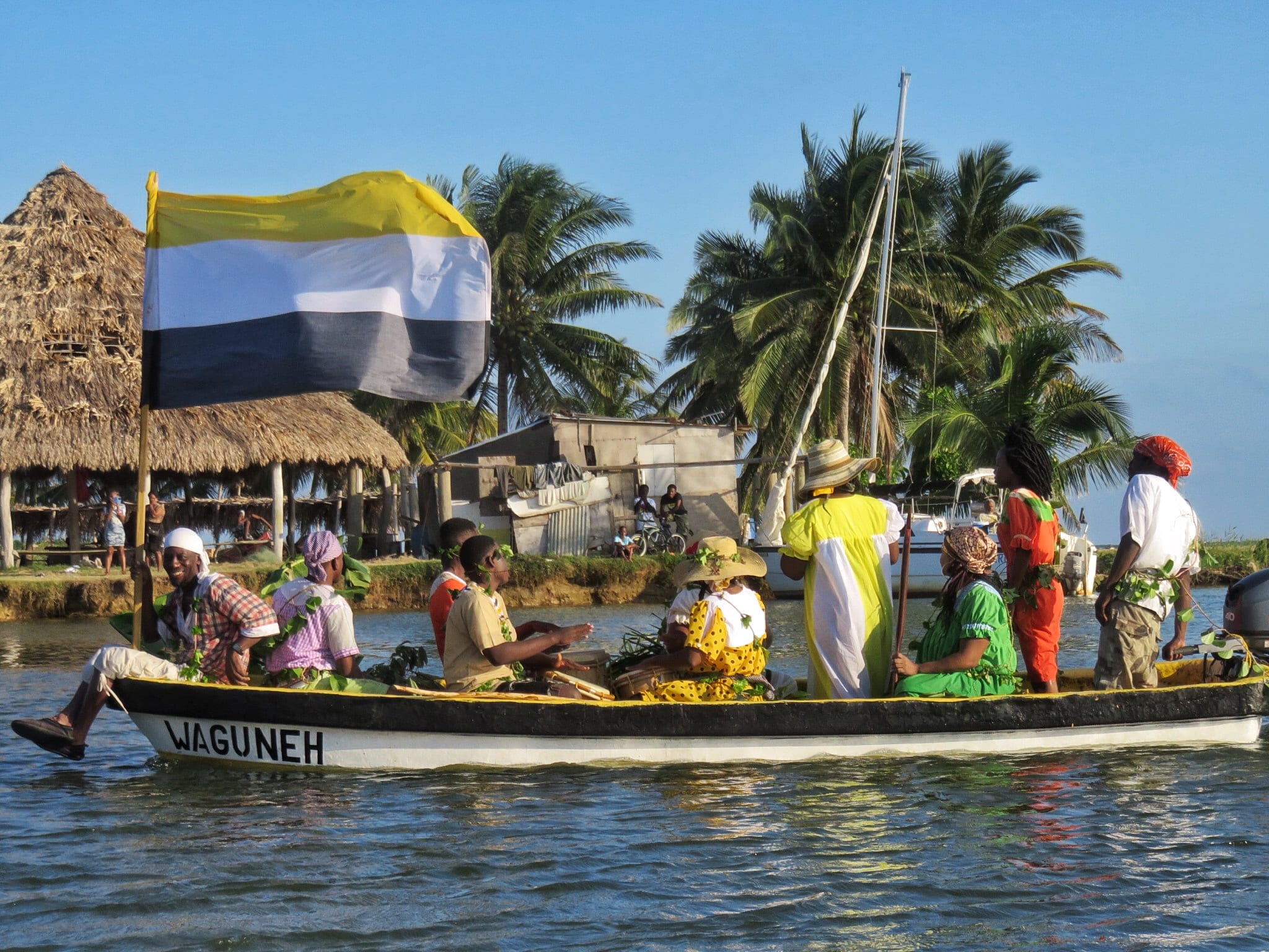 Garifuna re-enactment Dangriga