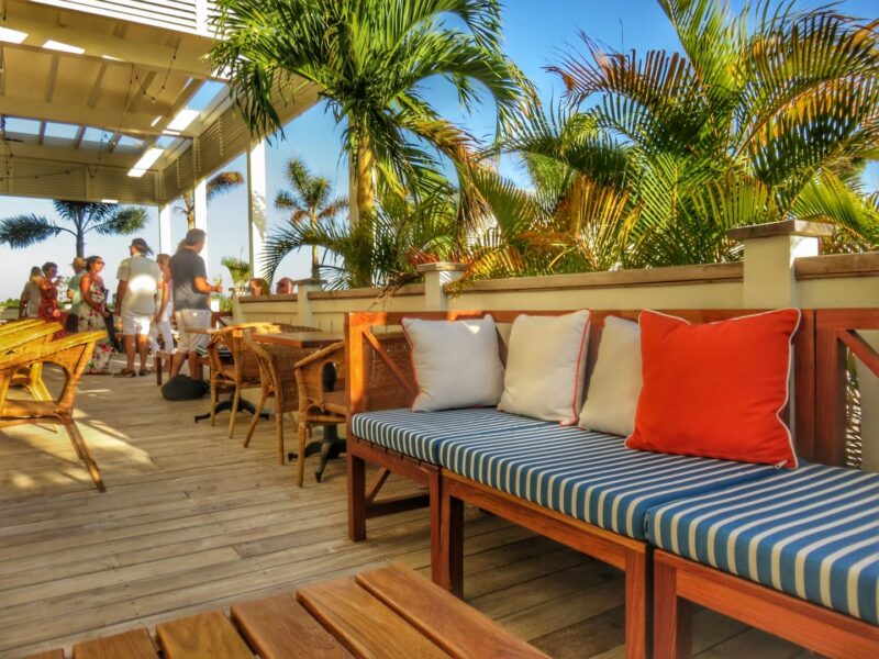 The Pool Deck at Mahogany Bay, Ambergris Caye