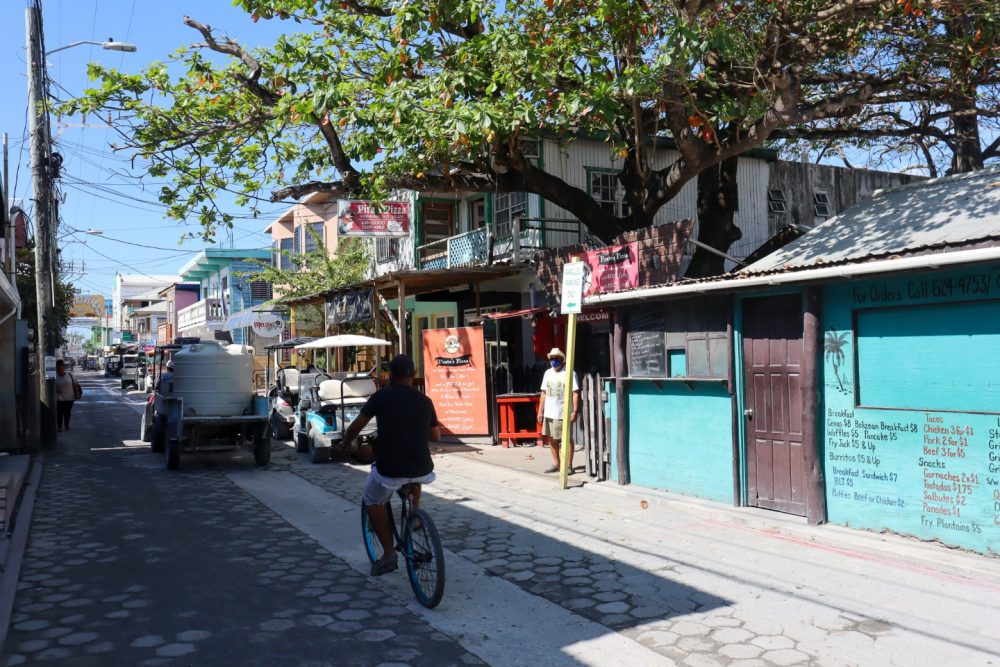 Pictures Around San Pedro Town on Beautiful March Saturday Morning