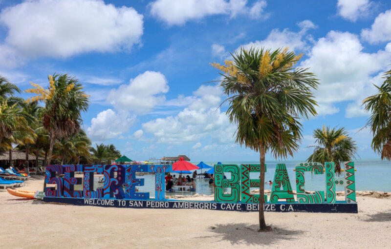 Secret Beach Sign