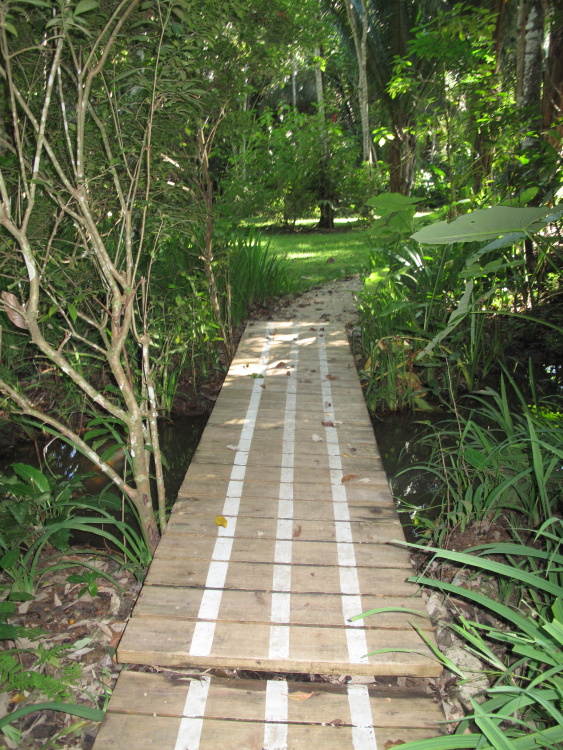 The path to the Honeymoon Suite.