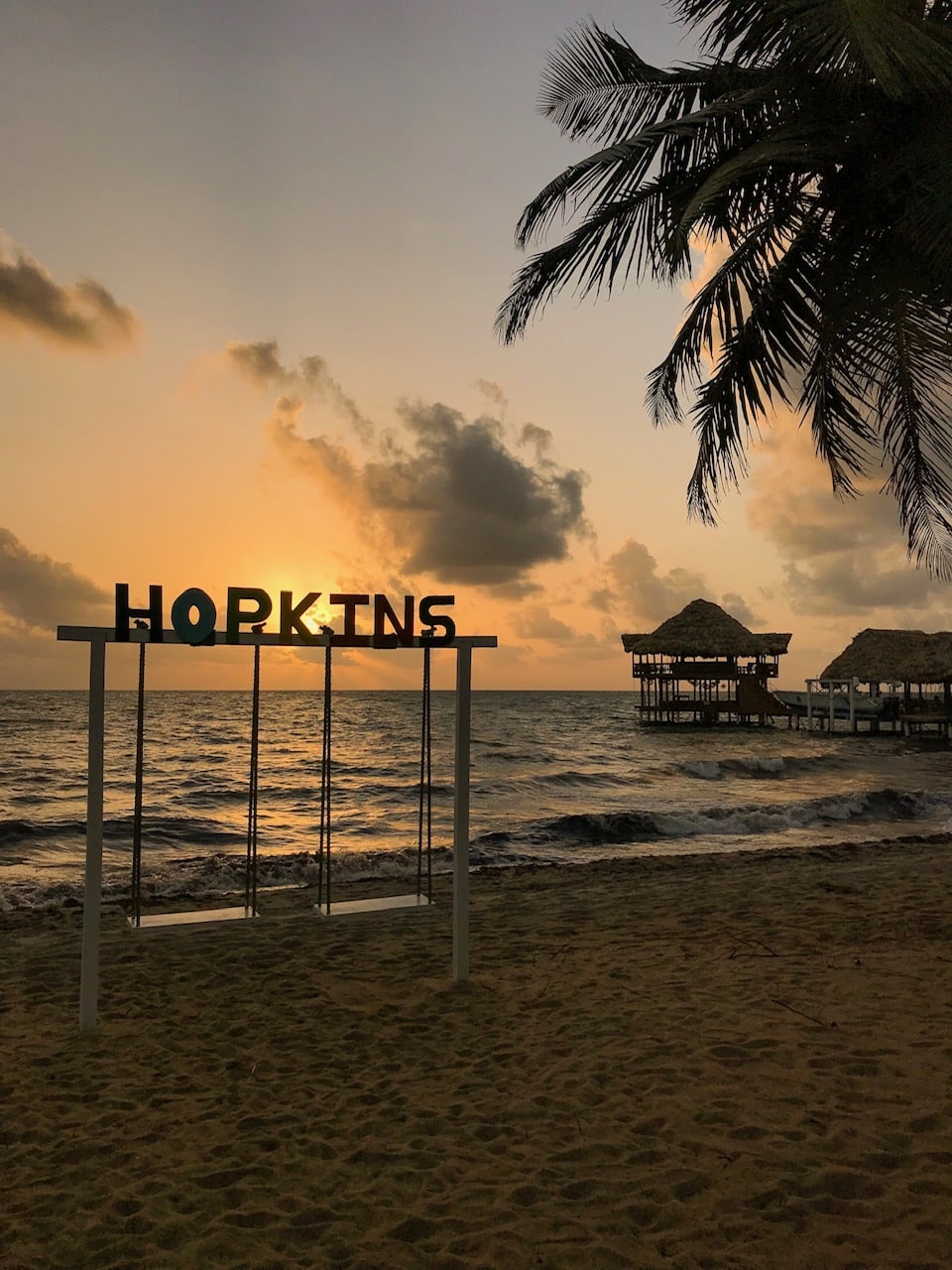 Hopkins Sign at Jaguar Reef 