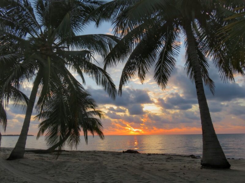 Sunset Placencia Belize