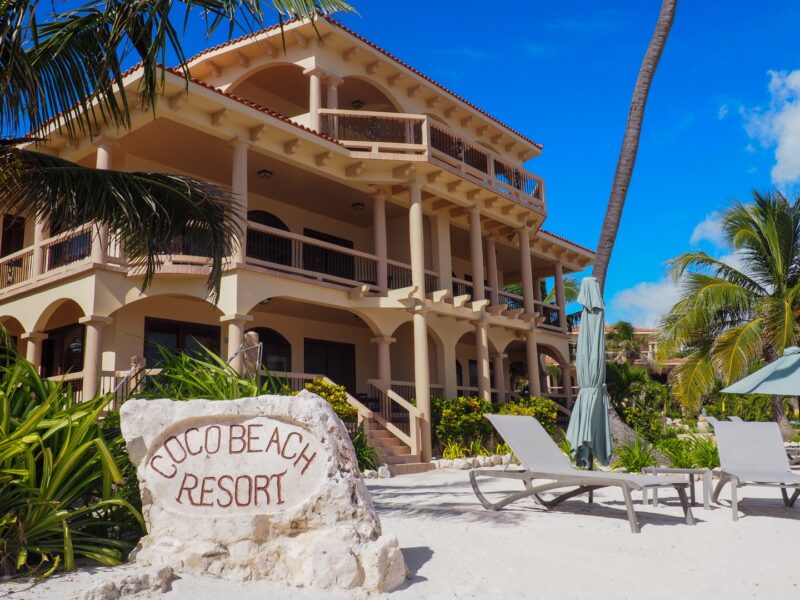 Entrance to Coco Beach Resort