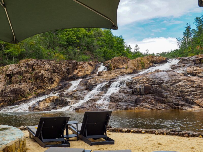 Beach at Gaia Lodge