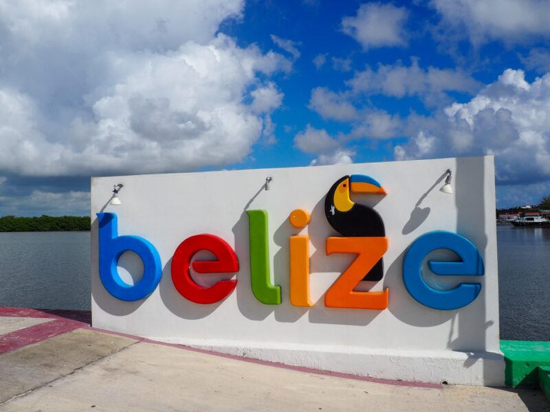 Belize Sign San Pedro