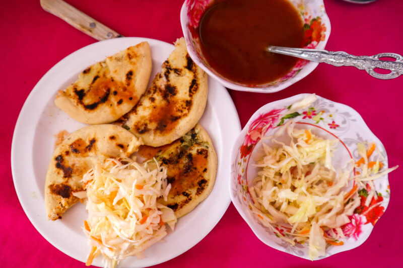 Pupusas at Pupuseria Salvadoreno