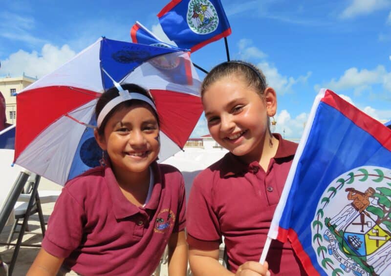 St George's Caye celebrations in San Pedro, Belize KIDS