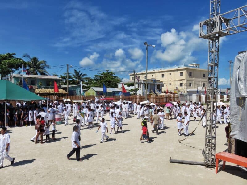 St George's Caye celebrations in San Pedro, Belize