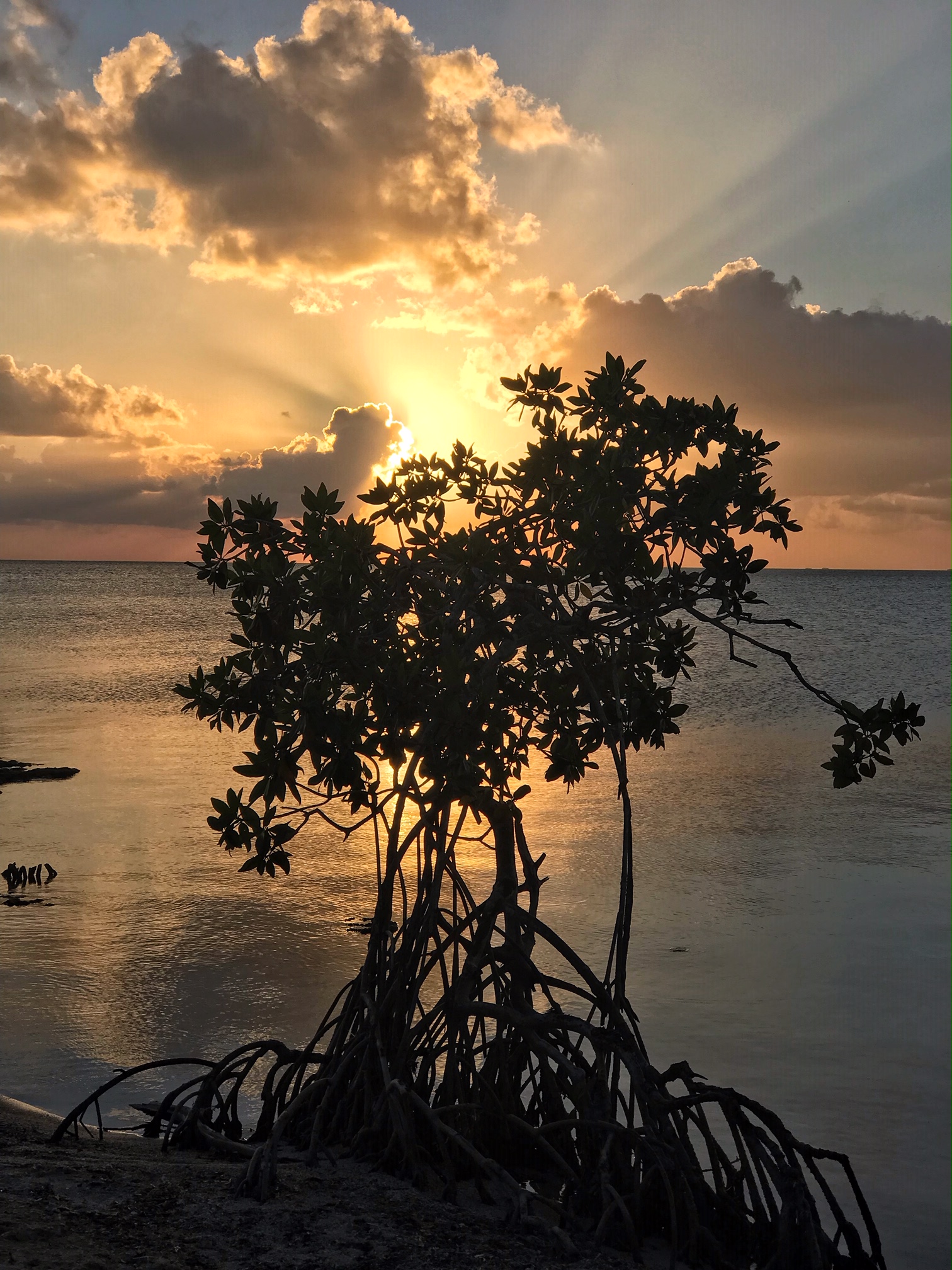 Sunset at Secret Beach