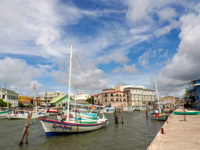 Belize City Fishing Fleet