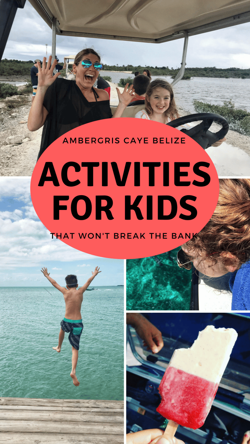 Belize is SUCH a great place for kids - snorkeling, shallow clear water and adventure from mild to spicy. Here's a list of things that don't cost much but will have your kids talking about Belize FOREVER!