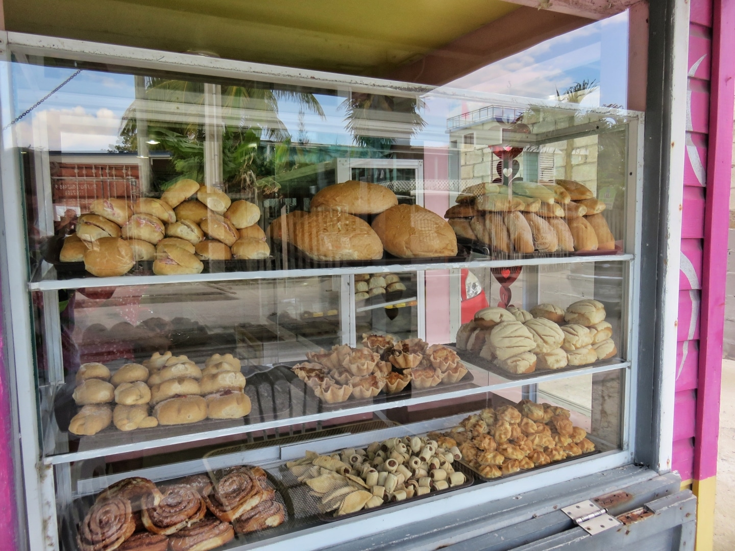 The Front window at Annie's Pastries