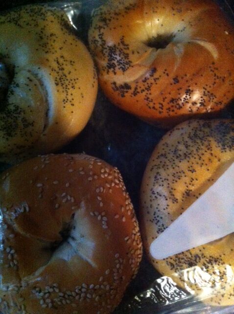 bagels packed