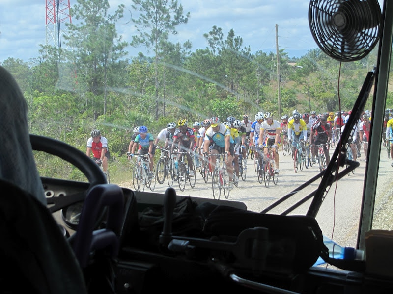 Bike Race in Belize
