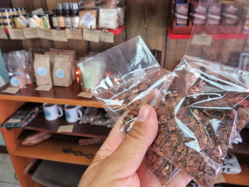 Tea at Belize Chocolate Company