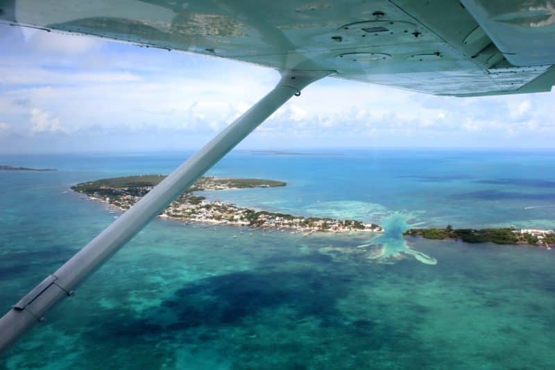 Flying over the Split