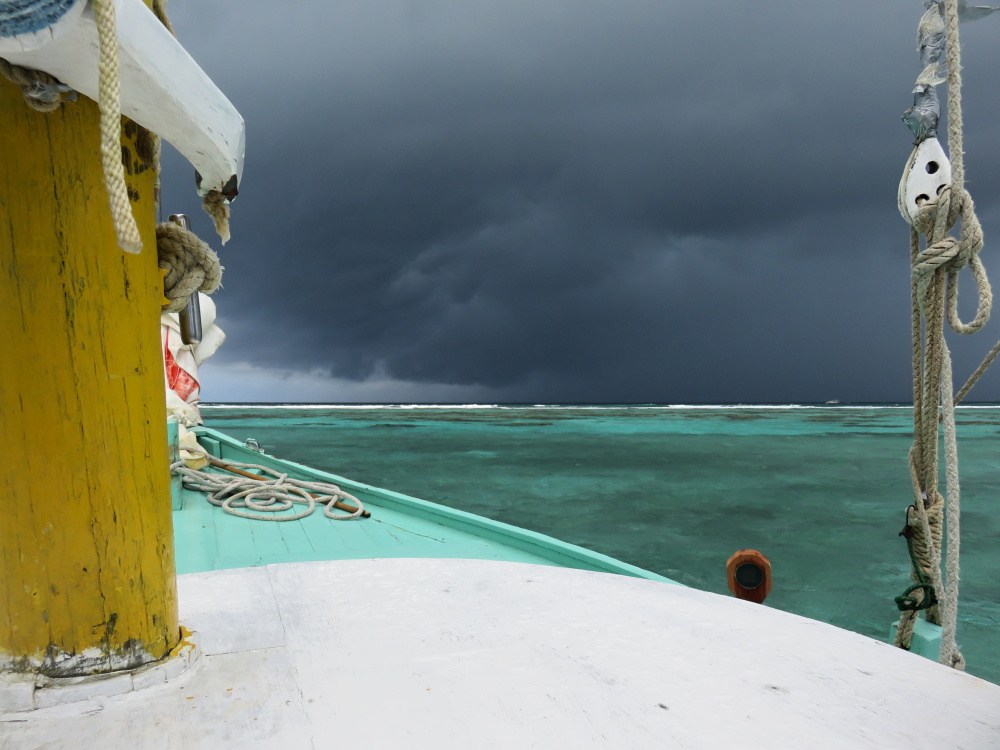 Stormy weather from Rum Punch