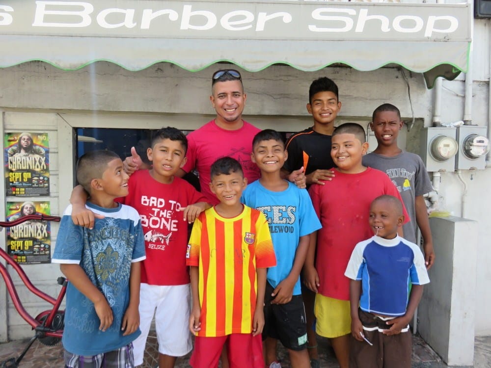 Ballaz Barbershop San Pedro Belize