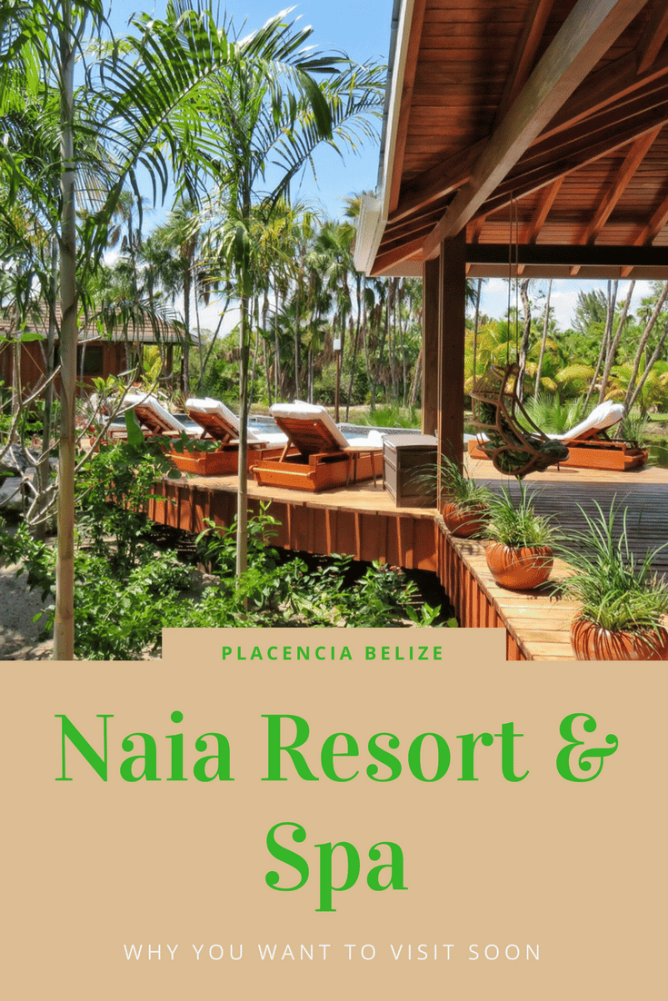 Luxurious beautiful Naia Resort and Spa makes it hard to leave the resort in Placencia, Belize. You want to go to this place!