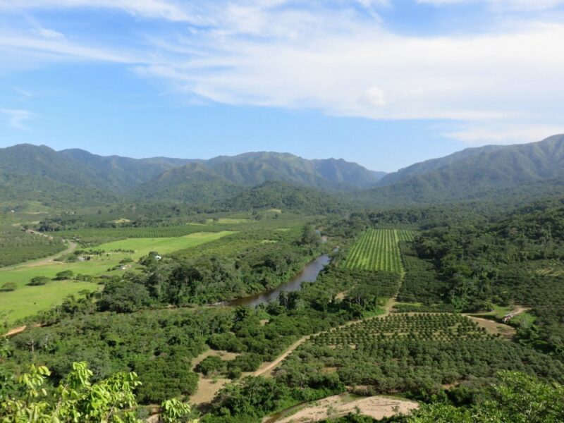 The view from the hilltop at Sleeping Giant Resort.