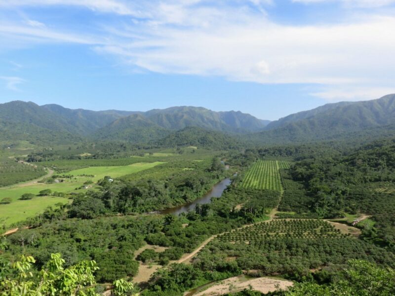 The view from the hilltop at Sleeping Giant Resort.