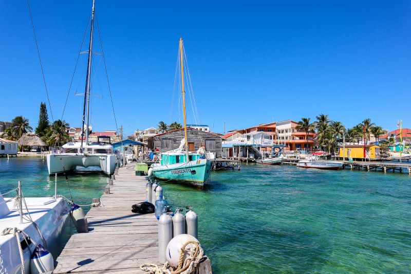 San Pedro town beach