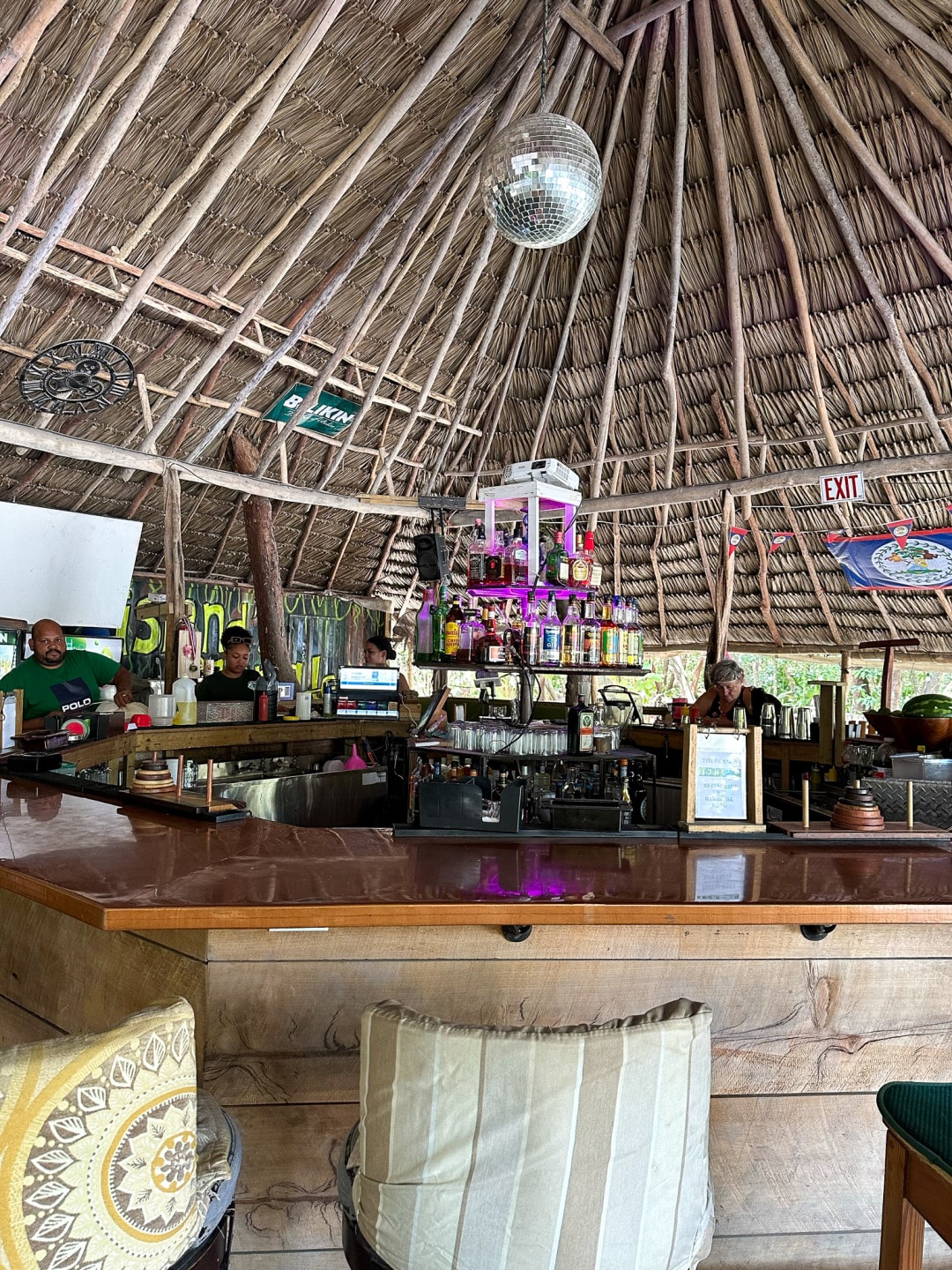 Palapa at Jungle Island Bar