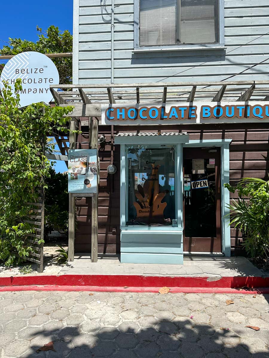 Belize Chocolate Company Entrance