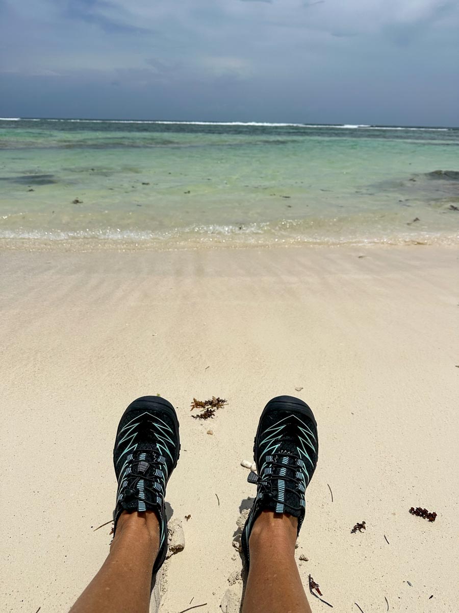 Beach shoes
