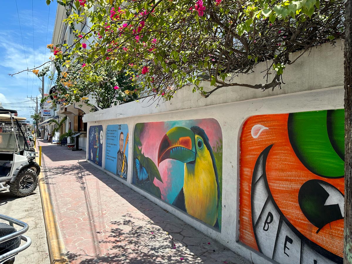 Street art, murals in San Pedro