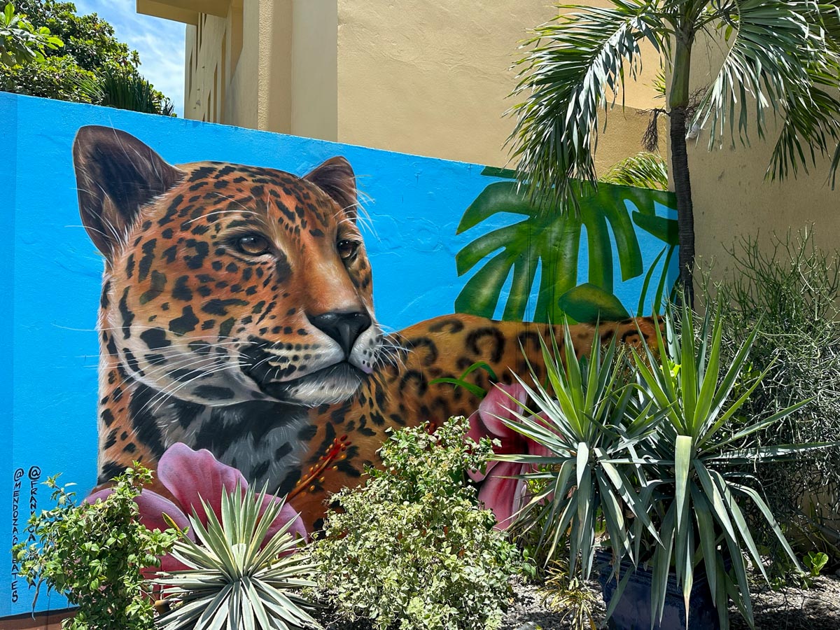 Gorgeous Jaguar Mural