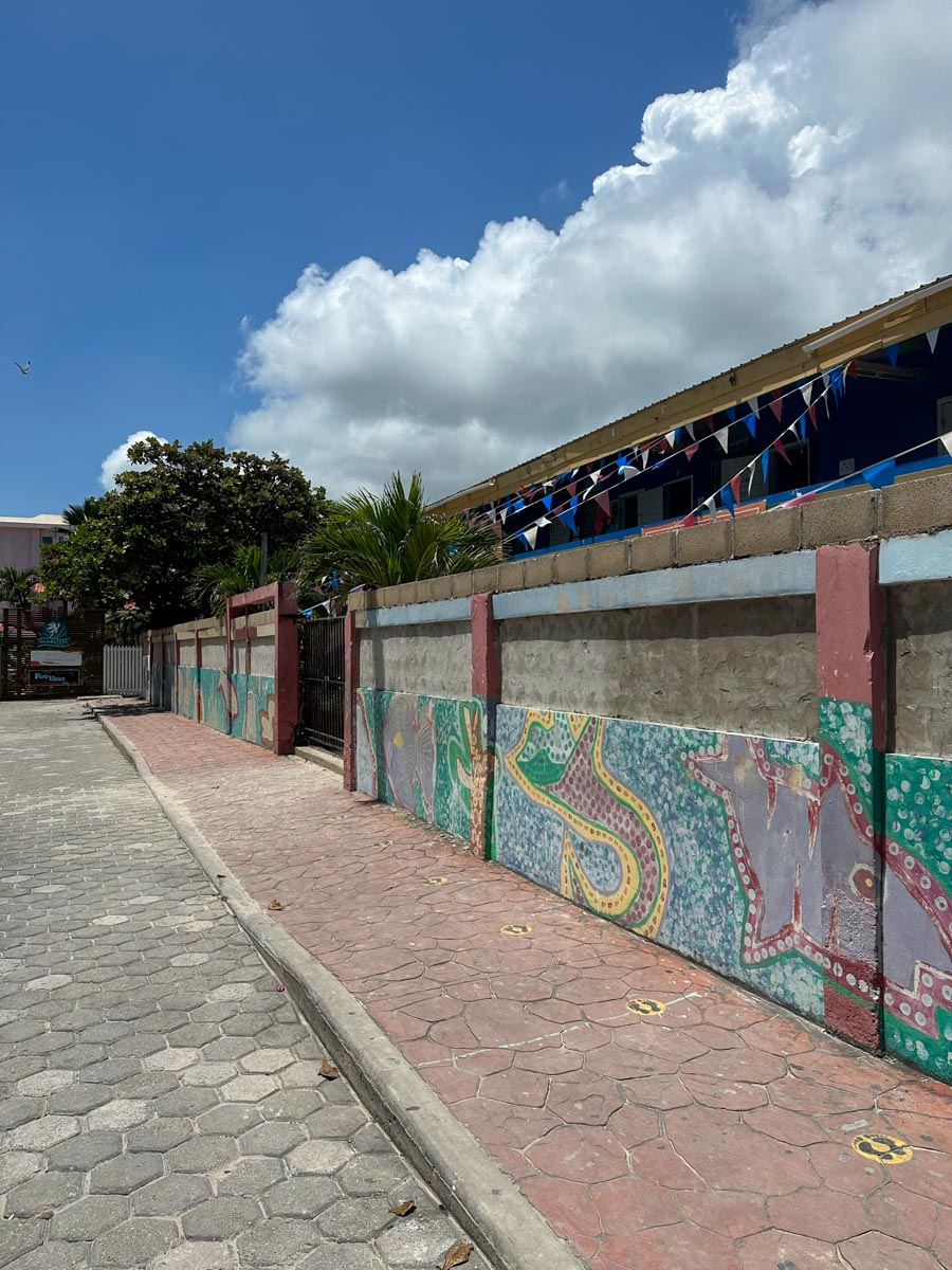 Mural at the RC School in San Pedro
