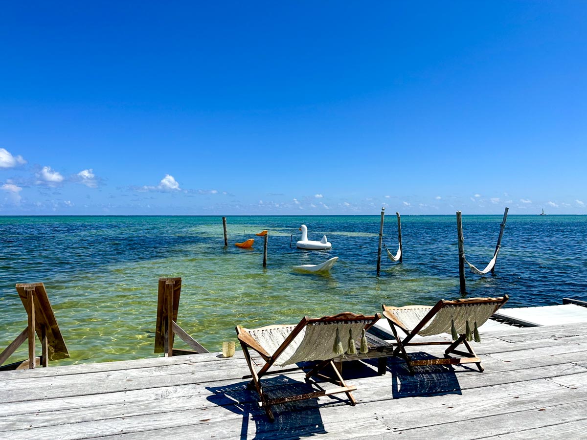 Lounging area at Hurricane's Ceviche Bar