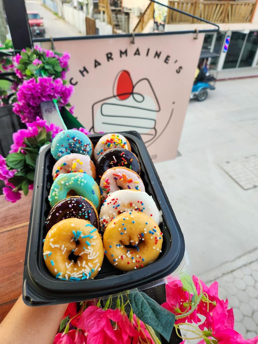 Pretty mini donuts 