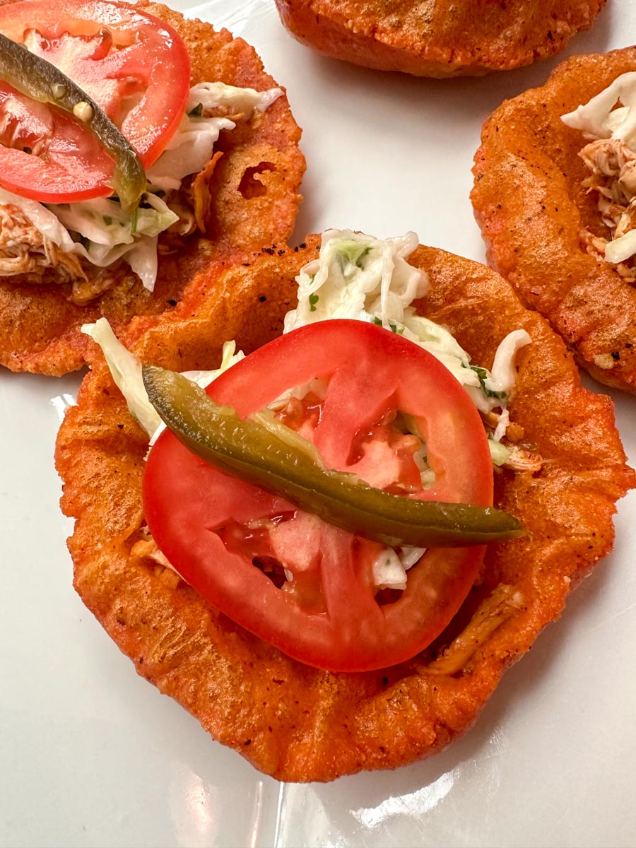 Chicken salbutes