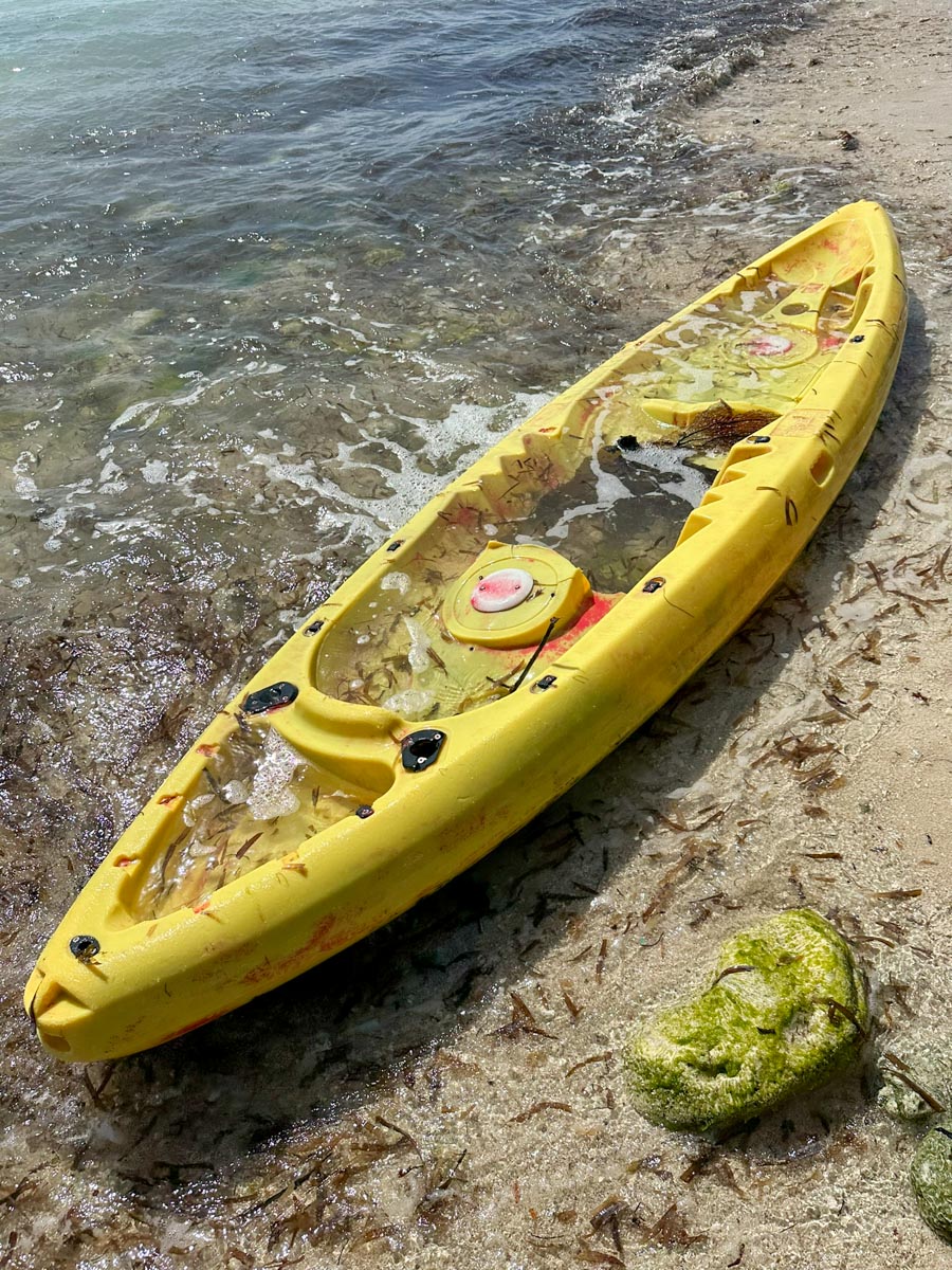 Kayak by Robles Point