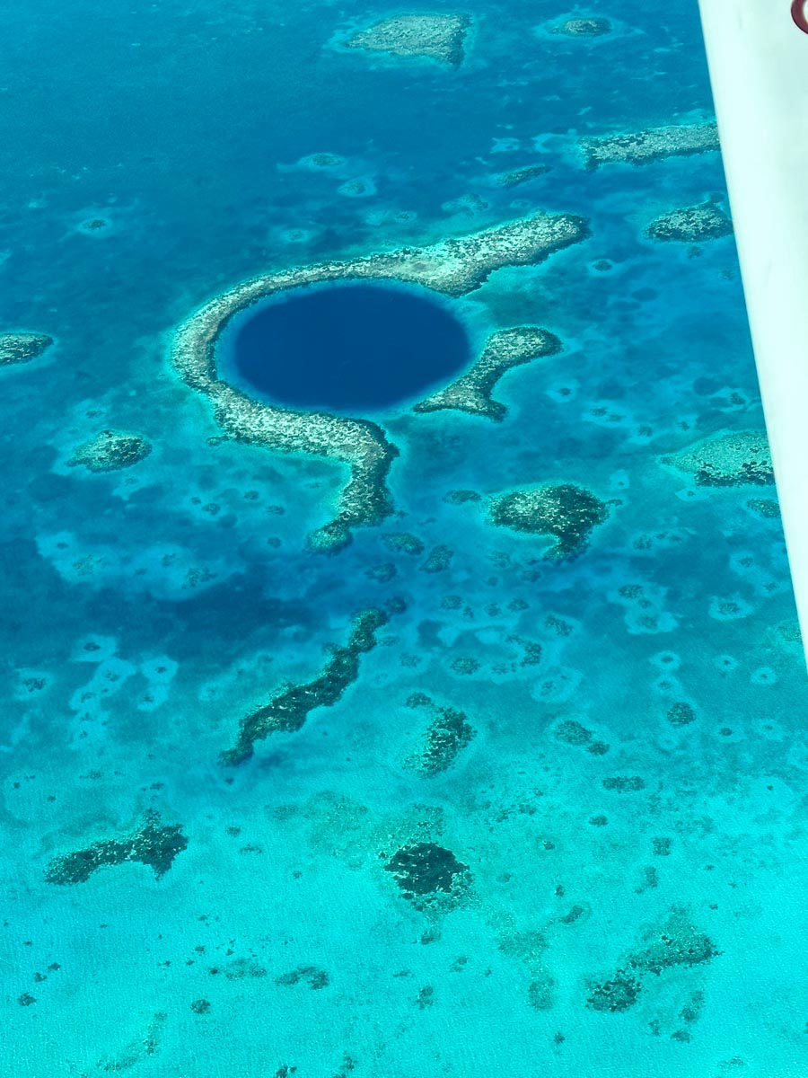 The Great Blue Hole of Belize